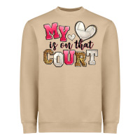 Mushroom my heart is on that court volleyball Heavyweight Sweatshirt - Zillion Design Studio