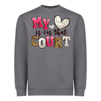Storm my heart is on that court volleyball Heavyweight Sweatshirt - Zillion Design Studio