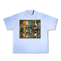 Grape Ice western patterns brushstroke Urban Heavy Tee - BarkalooDesign