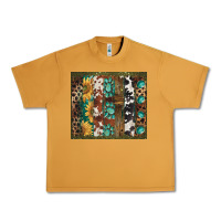 Peanut Butter western patterns brushstroke Urban Heavy Tee - BarkalooDesign