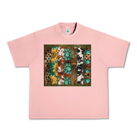 Salmon western patterns brushstroke Urban Heavy Tee - BarkalooDesign