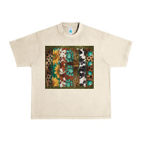 Sandshell western patterns brushstroke Urban Heavy Tee - BarkalooDesign