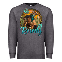 Charcoal Heather western rowdy Premium Sweatshirt - NancyCooperArtShop