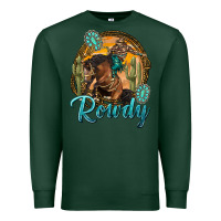 Sports Green western rowdy Premium Sweatshirt - NancyCooperArtShop