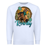 White western rowdy Premium Sweatshirt - NancyCooperArtShop