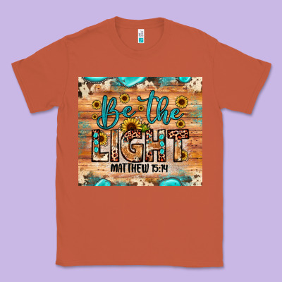 Be The Light Matthew 5 14 Classic Tee Designed By Jahusdesignshop