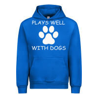 Cobalt Plays Well With Dogs Urban Hoodie - Bettercallsaul