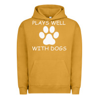 Pigment Peanut Butter Plays Well With Dogs Urban Hoodie - Bettercallsaul