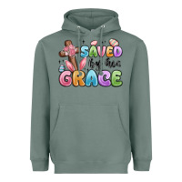Sage saved by his grace Heavyweight Hoodie - MaliasSmallBusiness