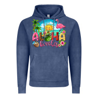 Vintage Denim aloha beaches Vintage Hoodie - texasbilliewilder