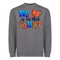 Storm my heart is on that court basketball Heavyweight Sweatshirt - Zillion Design Studio