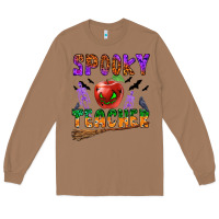 Toasted Coconut spooky teacher Long Sleeve Tee - BundleAndBundleShop