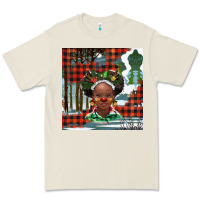 Bone Christmas African girl Premium Tee - BarkalooDesign
