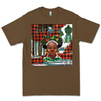 Cacao Christmas African girl Premium Tee - BarkalooDesign