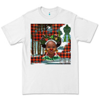 White Christmas African girl Premium Tee - BarkalooDesign
