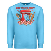 Ocean Blue bake same one happy Premium Sweatshirt - MaliasSmallBusiness