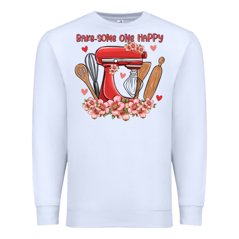 Bake Same One Happy Premium Sweatshirt by MaliasSmallBusiness | Teevron