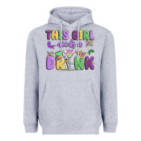 Heather Grey this girl needs a drink Heavyweight Hoodie - MaliasSmallBusiness