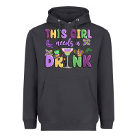 Smoke this girl needs a drink Heavyweight Hoodie - MaliasSmallBusiness