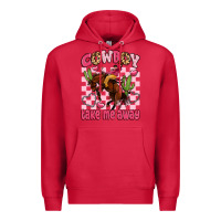 Cardinal cowboy take me away Premium Hoodie - LillyAllenDesigns