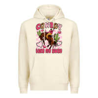 Sandshell cowboy take me away Premium Hoodie - LillyAllenDesigns
