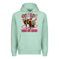 Seafoam cowboy take me away Premium Hoodie - LillyAllenDesigns