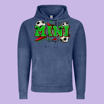 Mini Soccer Vintage Hoodie Designed By Zillion Design Studio