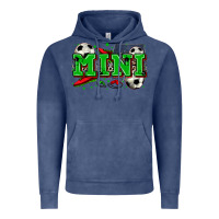 Vintage Denim mini soccer Vintage Hoodie - Zillion Design Studio