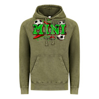 Vintage Olive mini soccer Vintage Hoodie - Zillion Design Studio