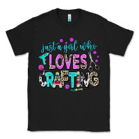 Black just a girl who loves crafting Classic Tee - AdoDesignShop