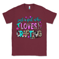 Burgundy just a girl who loves crafting Classic Tee - AdoDesignShop