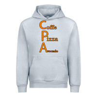 Heather Grey coffe pizza avocado Urban Hoodie - Bettercallsaul