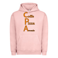 Pigment Salmon coffe pizza avocado Urban Hoodie - Bettercallsaul