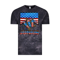 Cloud Black American junkie Vintage Tee - Neo Western
