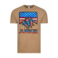 Vintage Coffee American junkie Vintage Tee - Neo Western