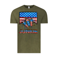 Vintage Olive American junkie Vintage Tee - Neo Western