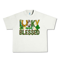 Pistachio Lucky and blessed st. patricks day Urban Heavy Tee - Neo Western