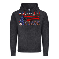 Vintage Black batter up 4th grade Vintage Hoodie - JahusDesignShop