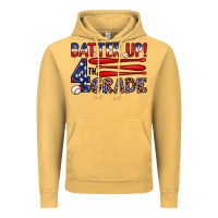 Vintage Mustard batter up 4th grade Vintage Hoodie - JahusDesignShop