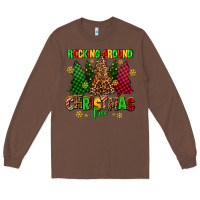 Chestnut rocking around the christmas tree Long Sleeve Tee - AdoDesignShop