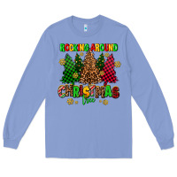 Colony Blue rocking around the christmas tree Long Sleeve Tee - AdoDesignShop
