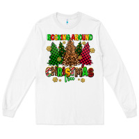 White rocking around the christmas tree Long Sleeve Tee - AdoDesignShop