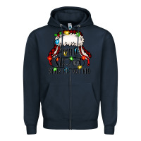 Navy you'll shoot your eye out kid christmas story Zipper Hoodie - Jasminsmagicworld