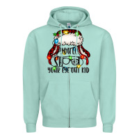 Seafoam you'll shoot your eye out kid christmas story Zipper Hoodie - Jasminsmagicworld