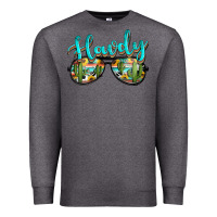 Charcoal Heather western howdy police sunglasses Premium Sweatshirt - NancyCooperArtShop