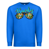 True Royal western howdy police sunglasses Premium Sweatshirt - NancyCooperArtShop