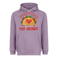 Lavender tacos never broke my heart Heavyweight Hoodie - MaliasSmallBusiness