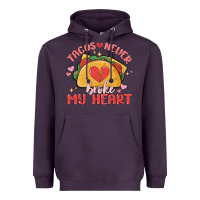 Plum tacos never broke my heart Heavyweight Hoodie - MaliasSmallBusiness