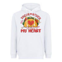 White tacos never broke my heart Heavyweight Hoodie - MaliasSmallBusiness