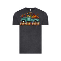 Vintage Black meet me af the pumpkin patch Vintage Tee - CowhideDigitalArt